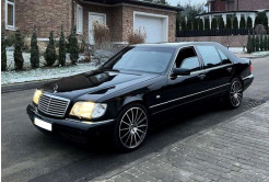 117 Mercedes W140 S600 черный ER1e