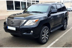 384 Бронированный джип Lexus LX 570 B6 черный с водителем 1NbQ