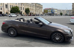407 Кабриолет Mercedes E350 BLUETEC на свадьбу съемки pakQ