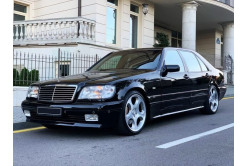 117 Mercedes Benz W140 Long S7.3 V12 Brabus кабан для свадьбы zLN8