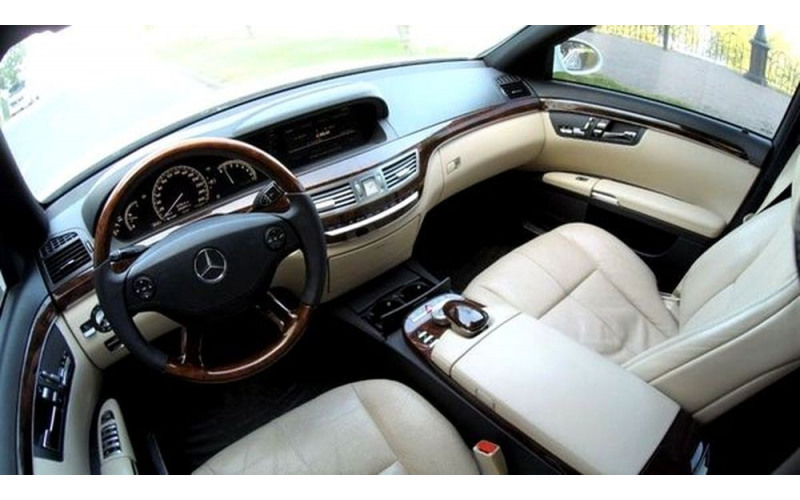 365 Mercedes Benz W221 белый на свадьбу с водителем 0md6