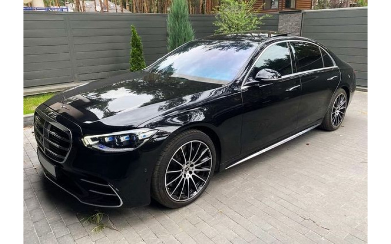 045 Mercedes Benz S-class W223 S500 AMG без водителя aPAn