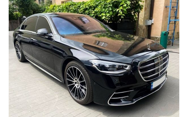 045 Mercedes Benz S-class W223 S500 AMG без водителя aPAn