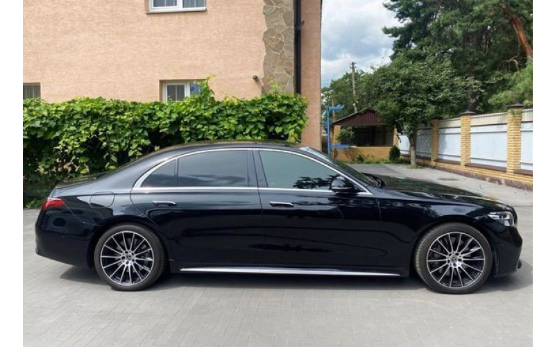 045 Mercedes Benz S-class W223 S500 AMG без водителя aPAn