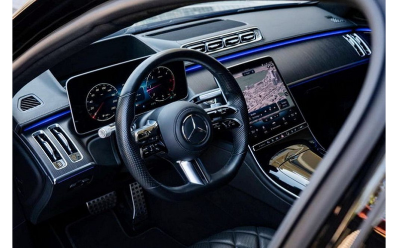 058 Mercedes S class W 223 S 400d 4 matic на свадьбу c водителем NrB8