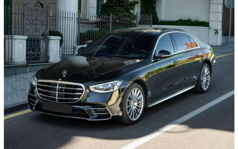 058 Mercedes S class W 223 S 400d 4 matic на свадьбу без водителя k9x4
