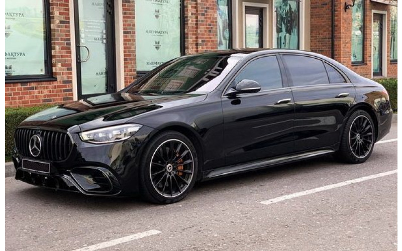 163 Vip Mercedes-Benz S580 AMG W223 авто с водителем на свадьбу k9P4