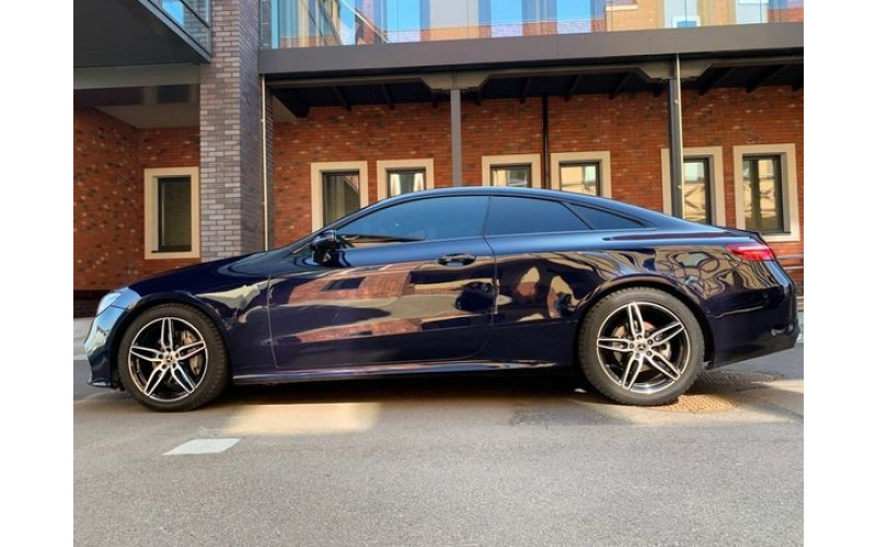 059 Авто без водителя Mercedes Е Coupe W238 cиний eOBr