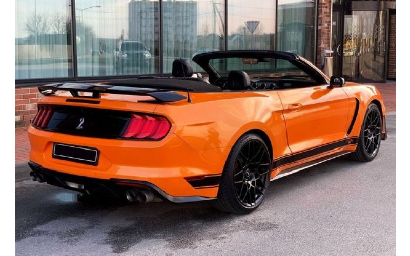 398 Кабриолет Ford Mustang GT оранжевый без водителя BDpD