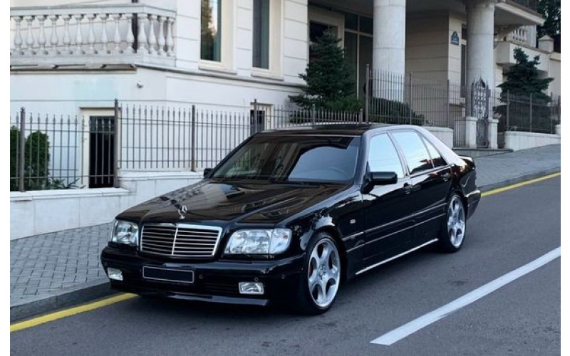 117 Mercedes Benz W140 Long S7.3 V12 Brabus кабан посуточно AkZn