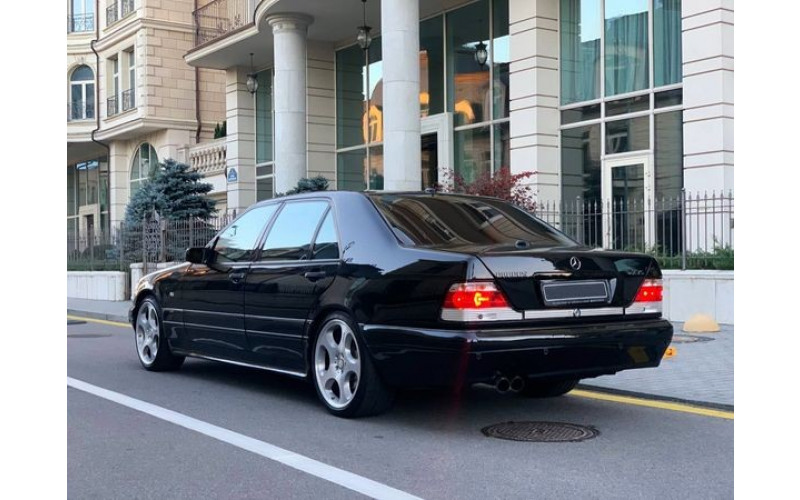 117 Mercedes Benz W140 Long S7.3 V12 Brabus кабан для свадьбы zLN8