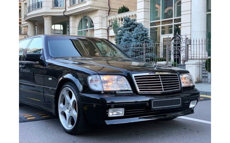 117 Mercedes Benz W140 Long S7.3 V12 Brabus кабан для свадьбы zLN8